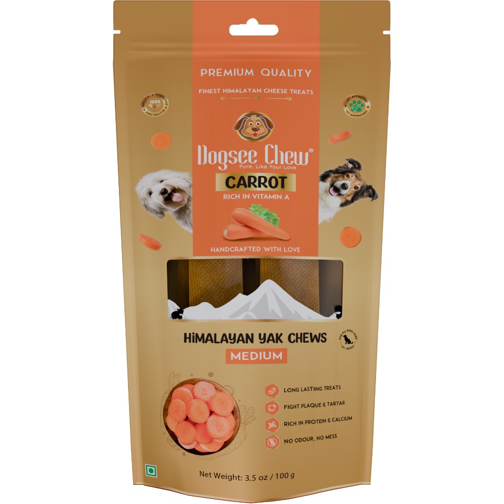 33% OFF: Dogsee Himalayan Yak Chew Dog Treats 100g