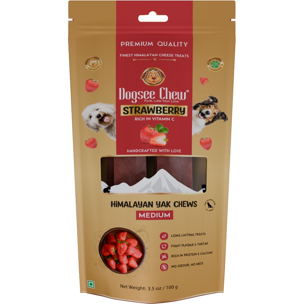 33% OFF: Dogsee Himalayan Yak Chew Dog Treats 100g