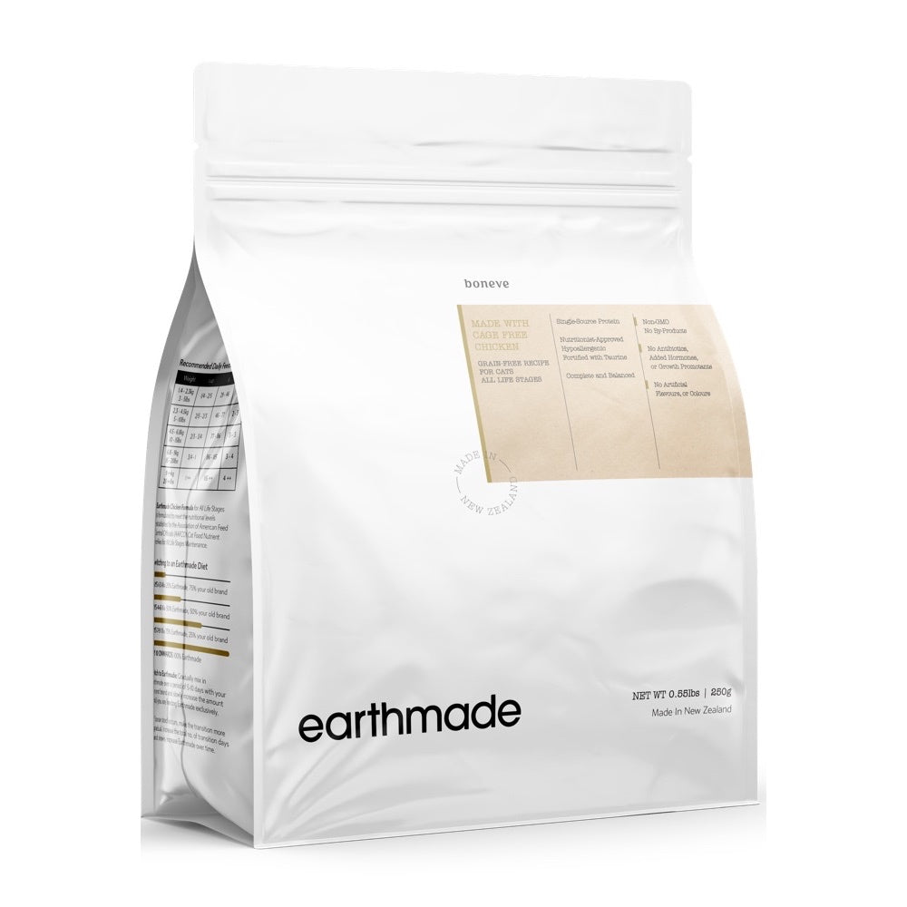 Trial Special $2 OFF: Boneve Earthmade Grain-Free Adult Dry Cat Food 250g