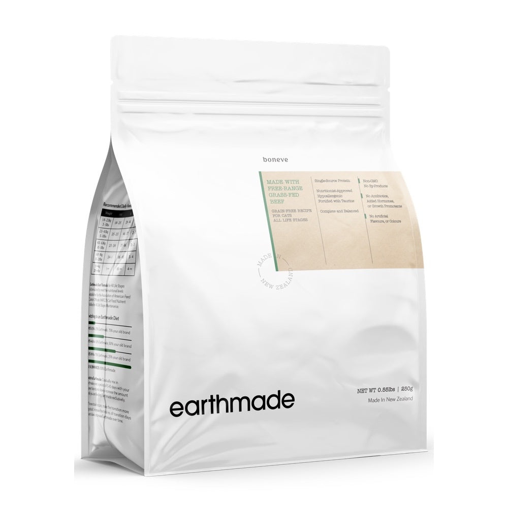 Trial Special $2 OFF: Boneve Earthmade Grain-Free Adult Dry Cat Food 250g