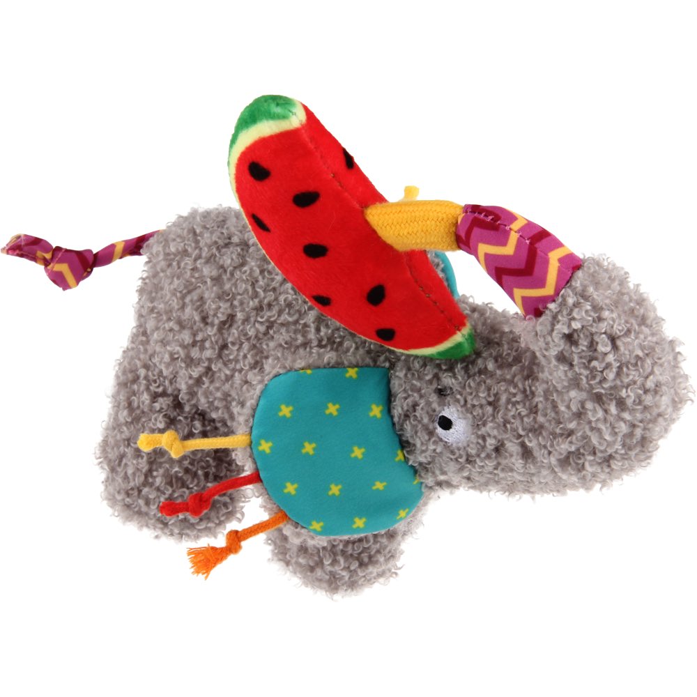 GiGwi Plush Friendz Crinkly Dog Toy (Elephant)