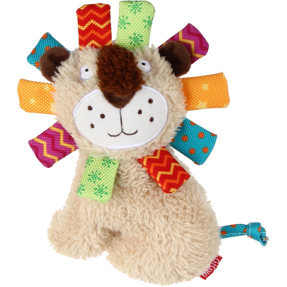 GiGwi Plush Friendz Embroidery Dog Toy (Lion)