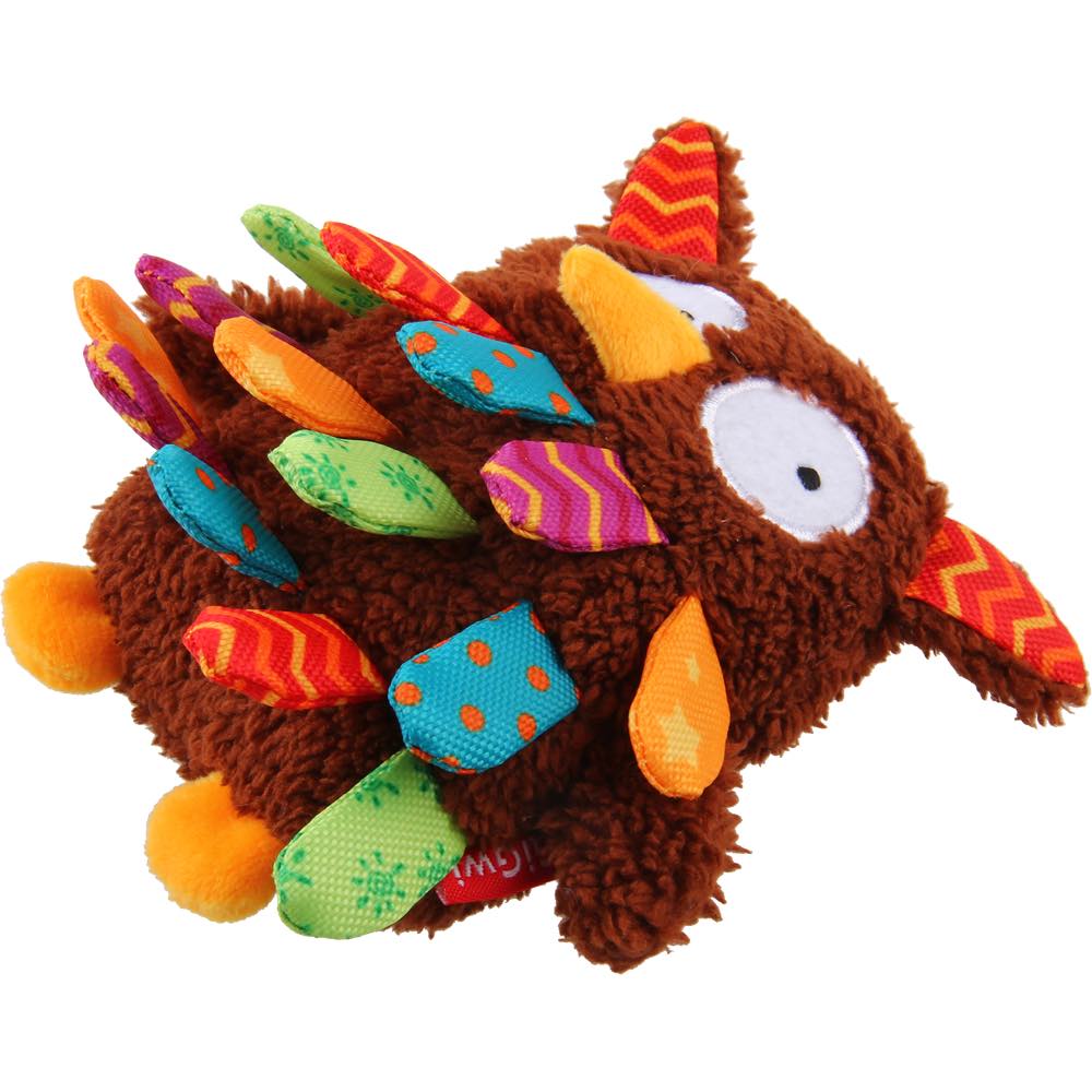 GiGwi Plush Friendz Embroidery Dog Toy (Owl)