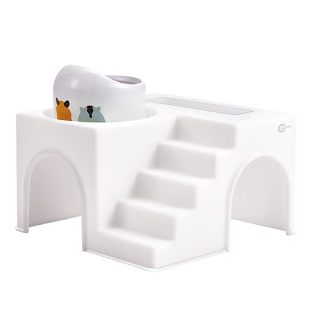 Marukan Clean House With Skylight & Staircase For Hamsters